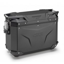 GIVI Βαλίτσα Πλαϊνή Αριστερή 37 Λίτρα OBKE37BL Evo Trekker Monokey Μαύρη Χωρίς Πιάστρα